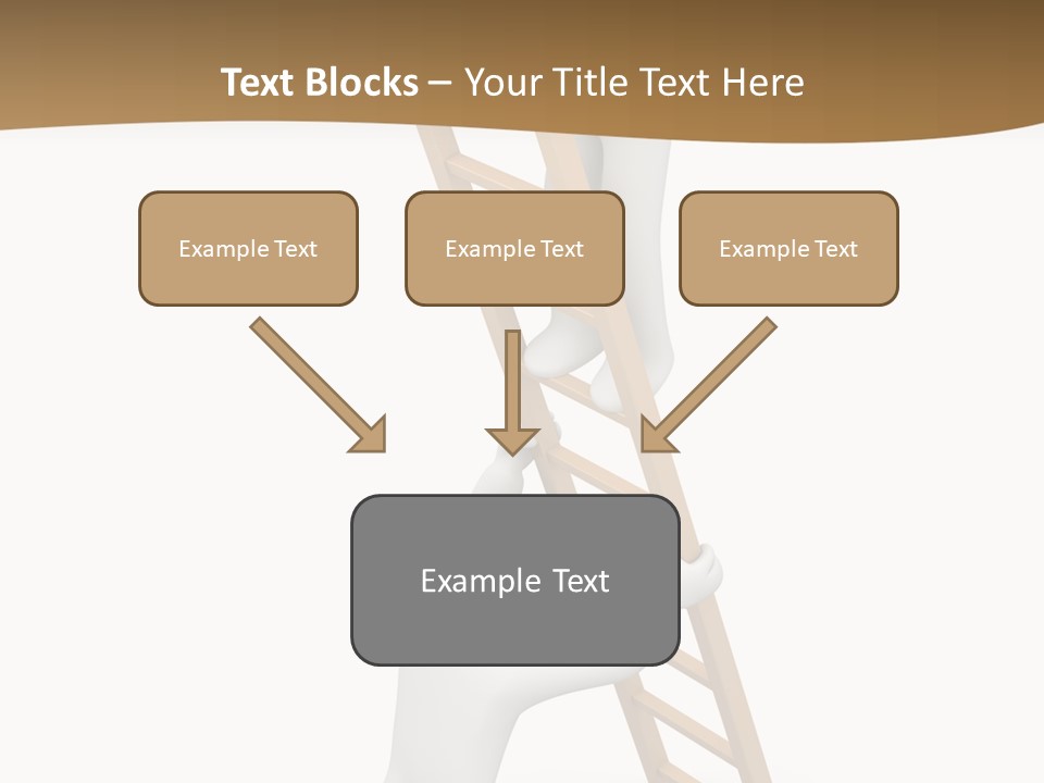 Sight Man Symbol PowerPoint Template