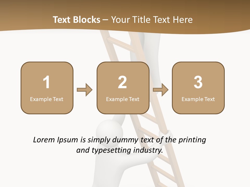 Sight Man Symbol PowerPoint Template