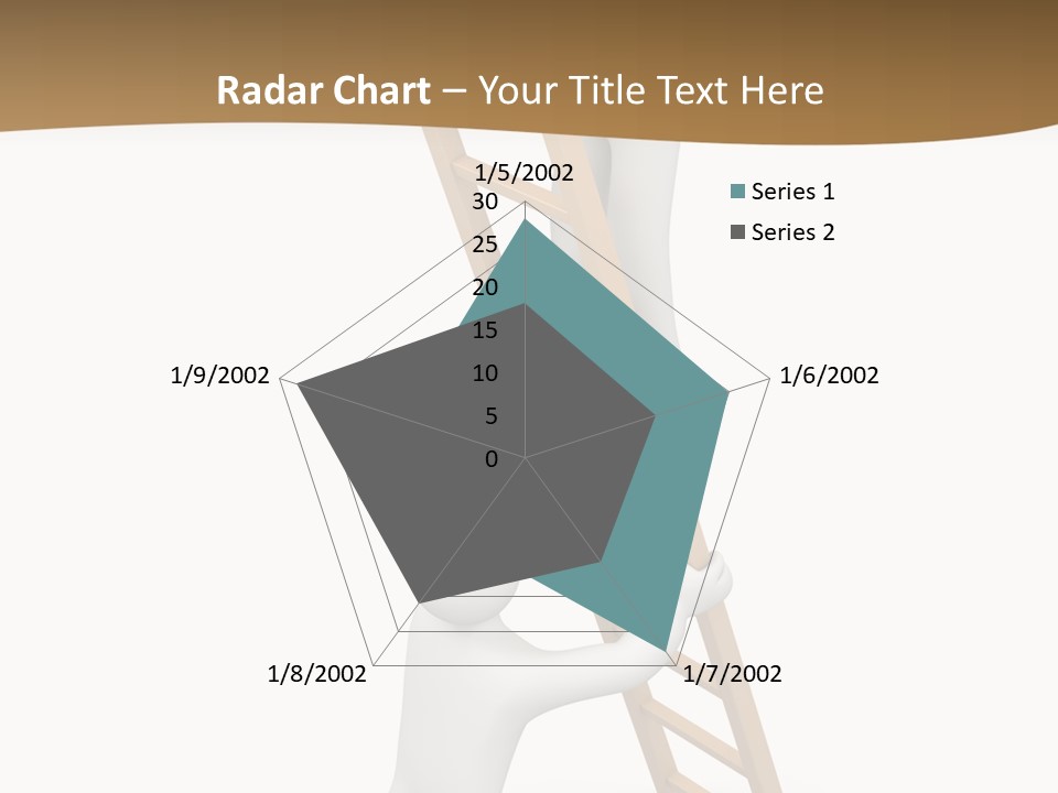 Sight Man Symbol PowerPoint Template
