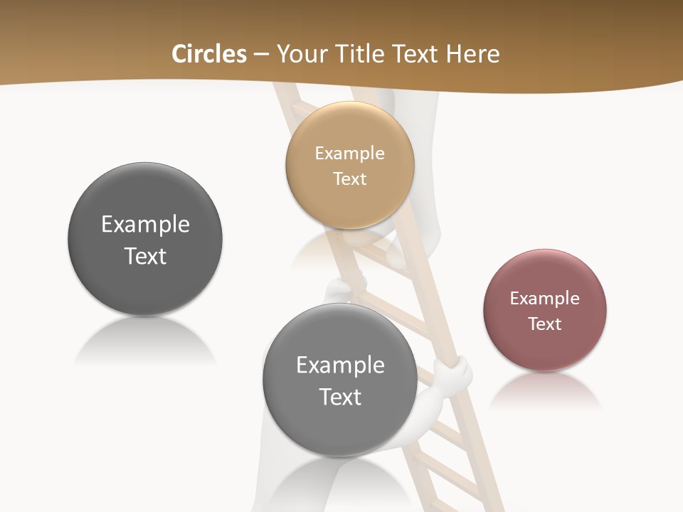 Sight Man Symbol PowerPoint Template