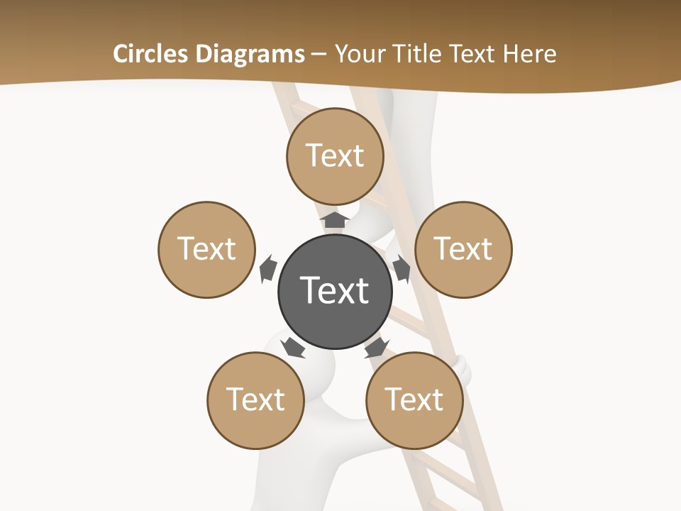 Sight Man Symbol PowerPoint Template