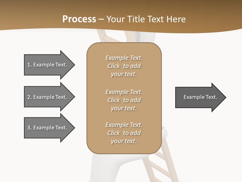 Sight Man Symbol PowerPoint Template