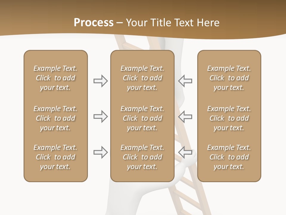 Sight Man Symbol PowerPoint Template