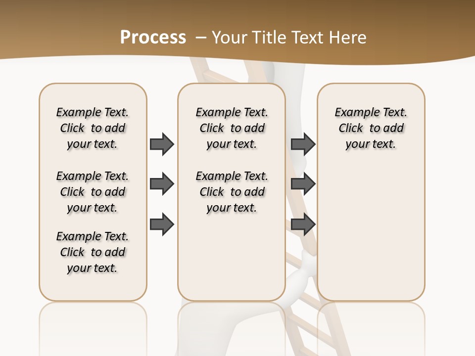 Sight Man Symbol PowerPoint Template