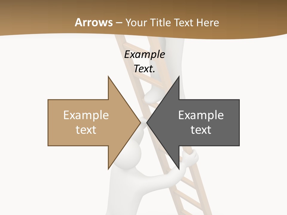 Sight Man Symbol PowerPoint Template