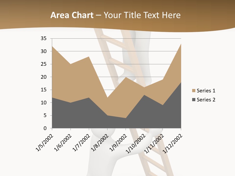 Sight Man Symbol PowerPoint Template