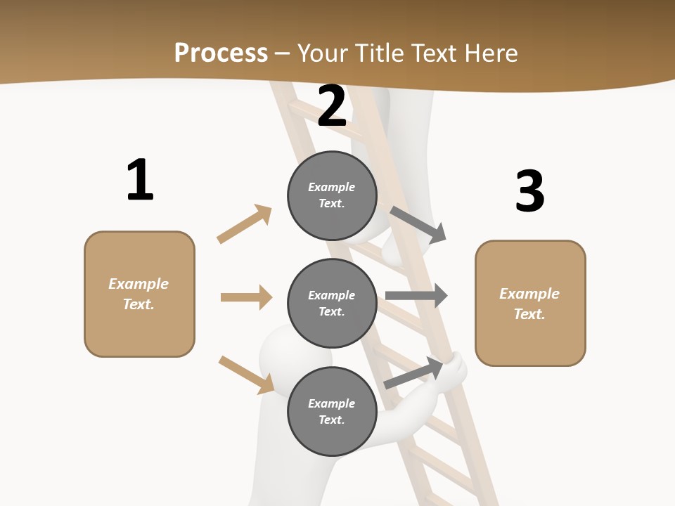 Sight Man Symbol PowerPoint Template