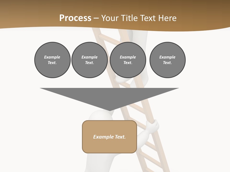Sight Man Symbol PowerPoint Template