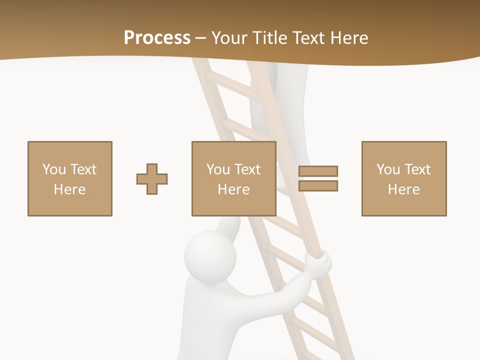 Sight Man Symbol PowerPoint Template