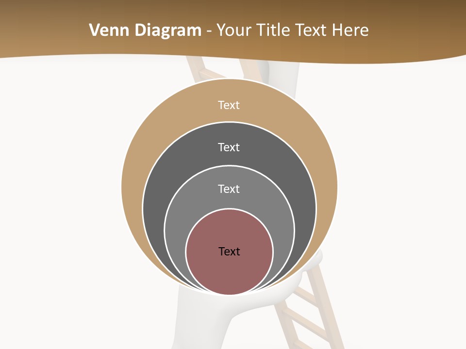 Sight Man Symbol PowerPoint Template