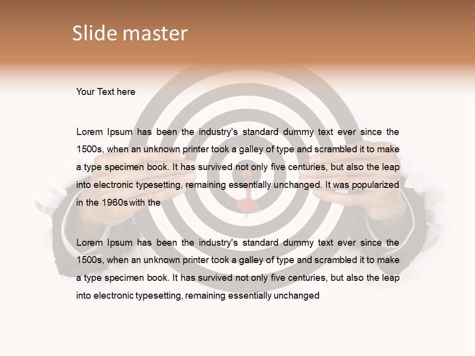 Aspirations Perfect Accurate PowerPoint Template