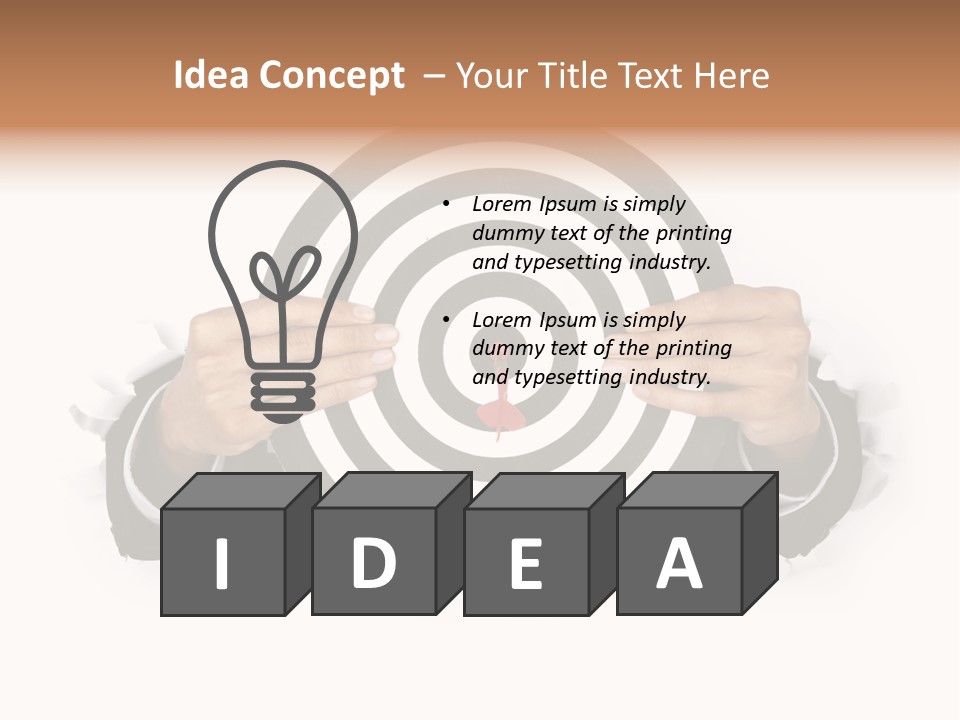 Aspirations Perfect Accurate PowerPoint Template