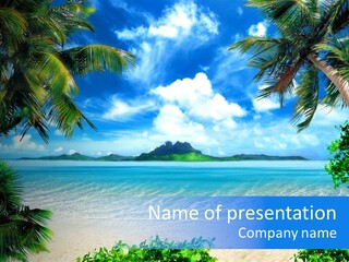 Tourist Climate Romantic PowerPoint Template