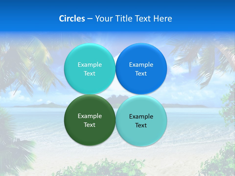 Tourist Climate Romantic PowerPoint Template