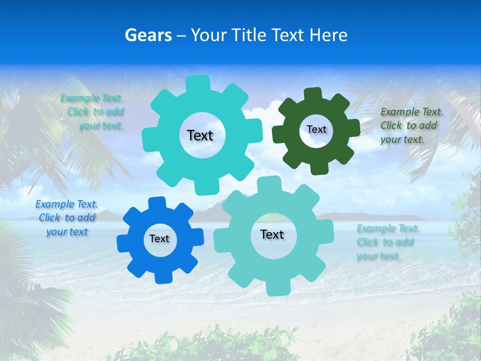 Tourist Climate Romantic PowerPoint Template