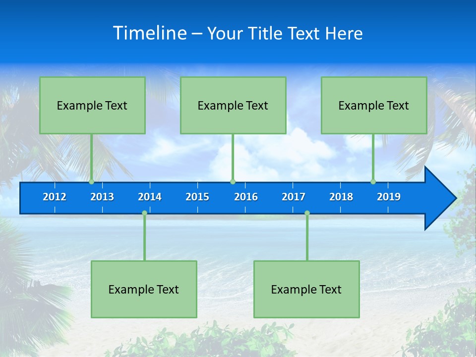 Tourist Climate Romantic PowerPoint Template