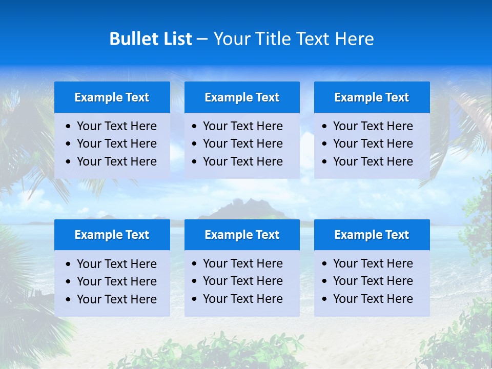 Tourist Climate Romantic PowerPoint Template