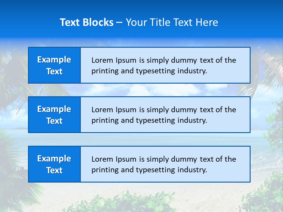 Tourist Climate Romantic PowerPoint Template