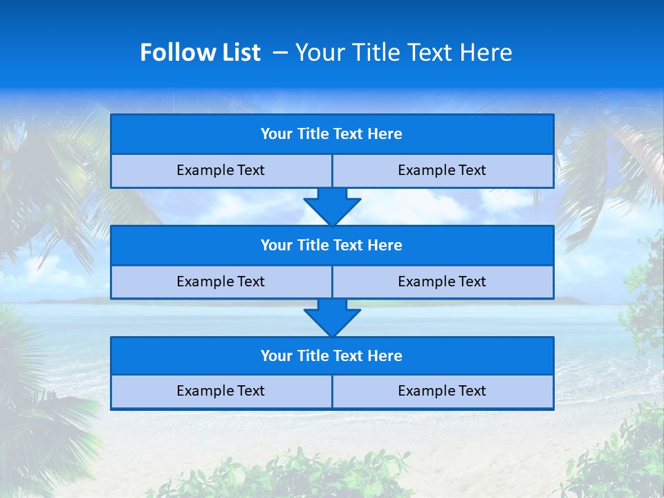 Tourist Climate Romantic PowerPoint Template