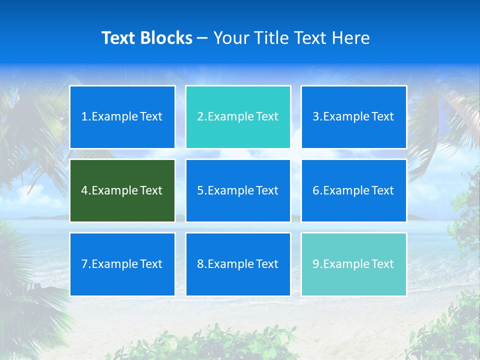 Tourist Climate Romantic PowerPoint Template
