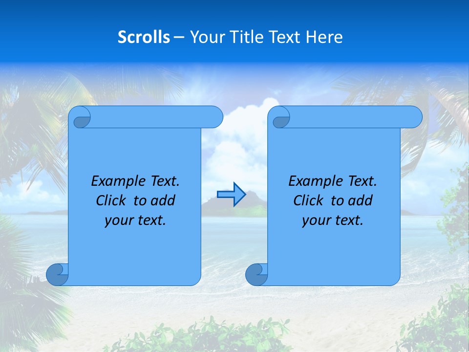 Tourist Climate Romantic PowerPoint Template