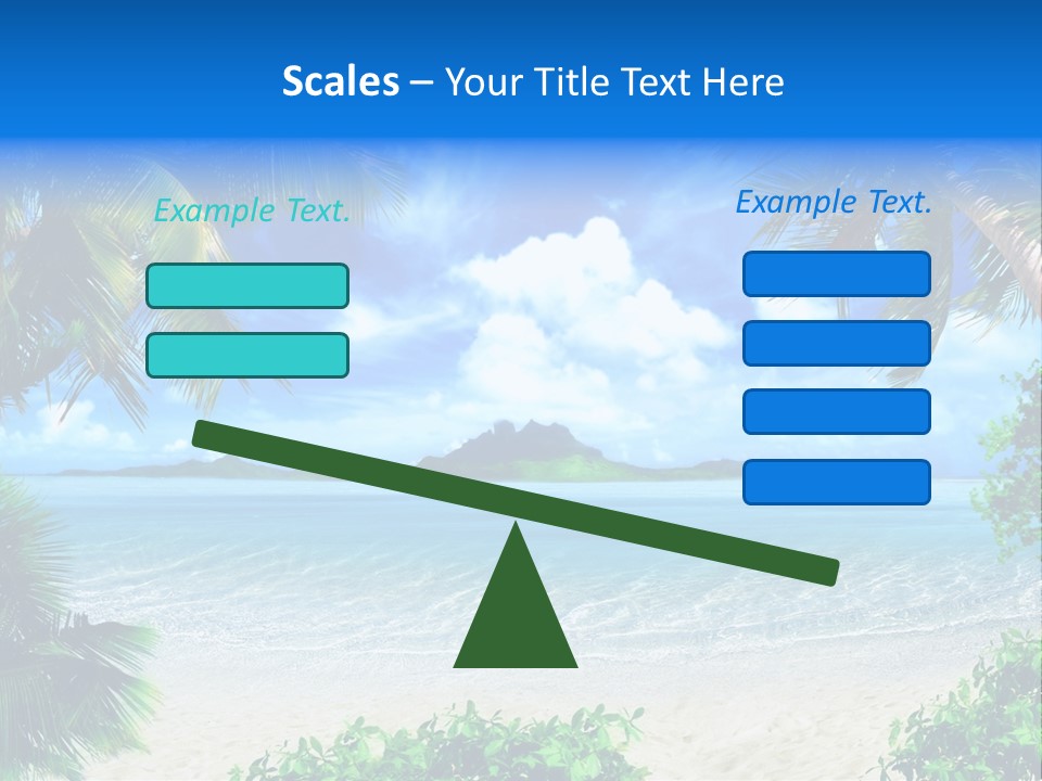 Tourist Climate Romantic PowerPoint Template
