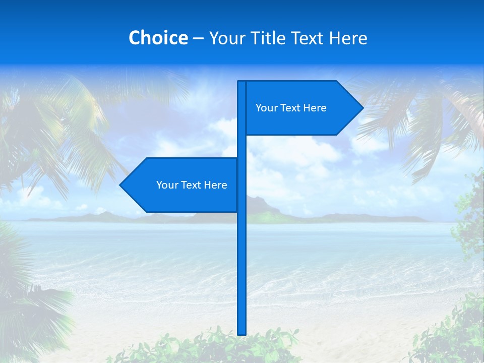 Tourist Climate Romantic PowerPoint Template