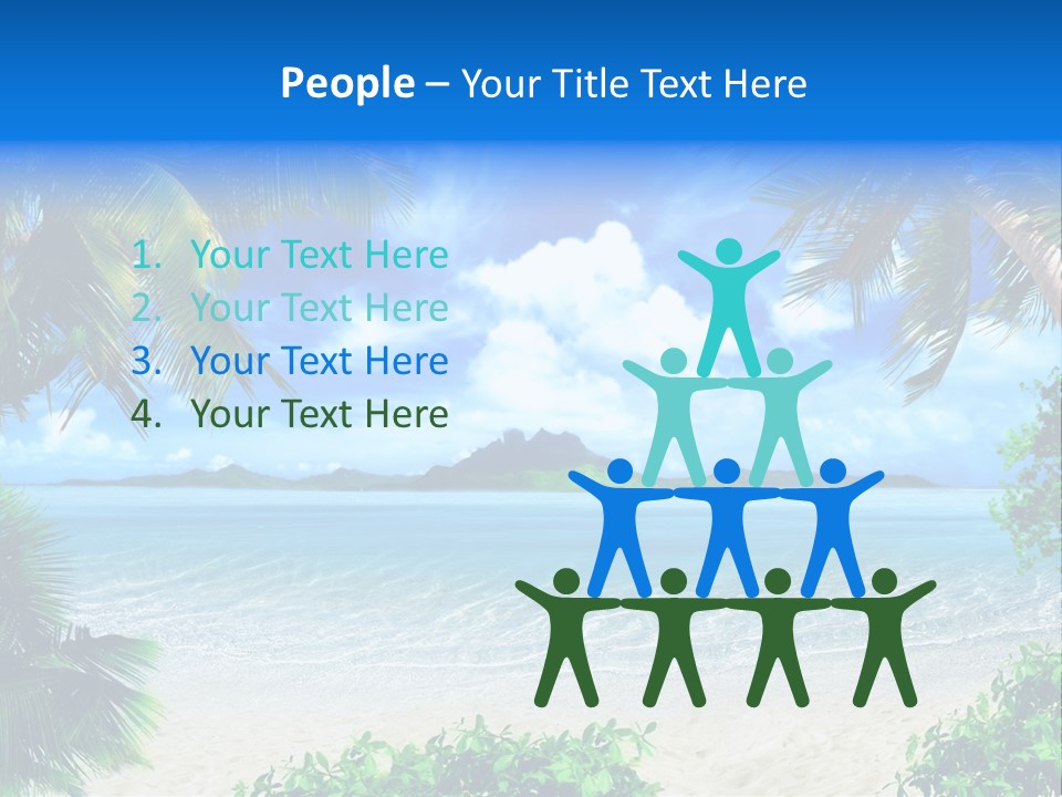 Tourist Climate Romantic PowerPoint Template