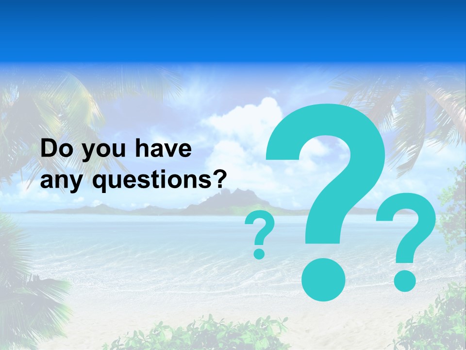 Tourist Climate Romantic PowerPoint Template