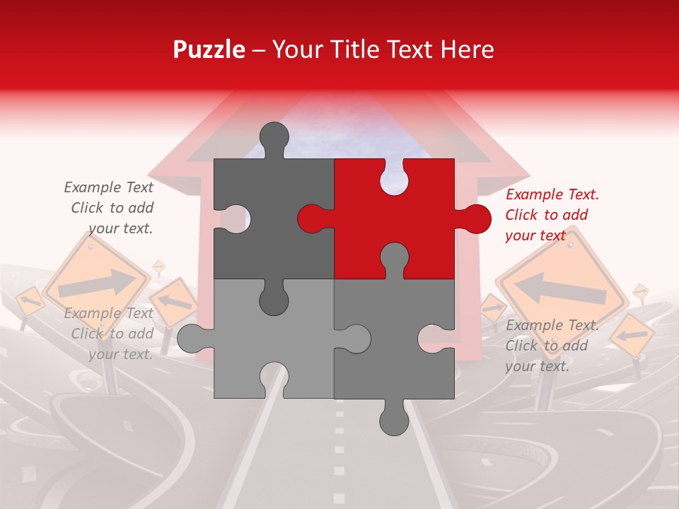 Services Help Goal PowerPoint Template