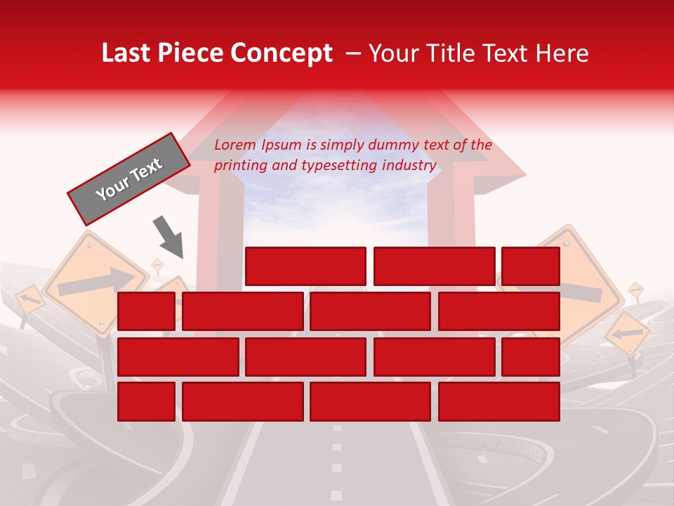 Services Help Goal PowerPoint Template