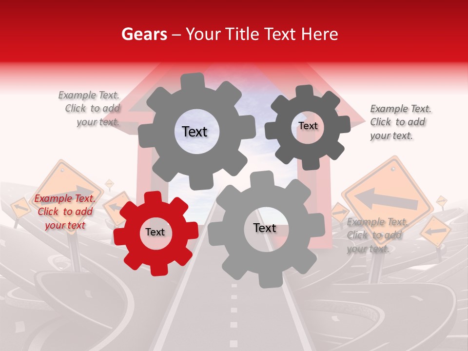 Services Help Goal PowerPoint Template