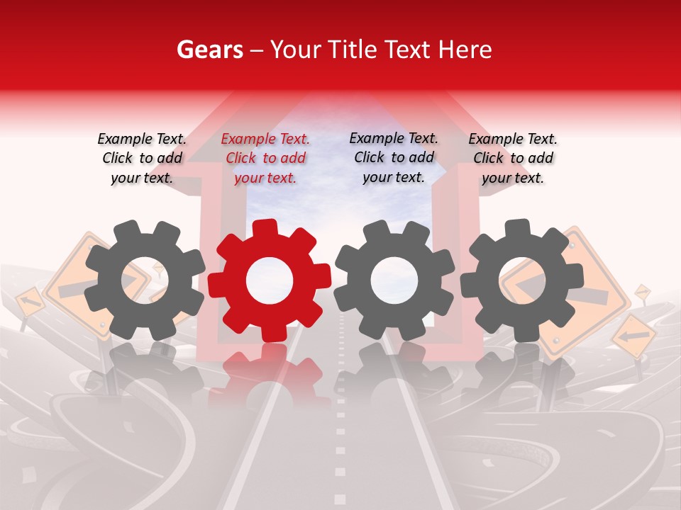 Services Help Goal PowerPoint Template