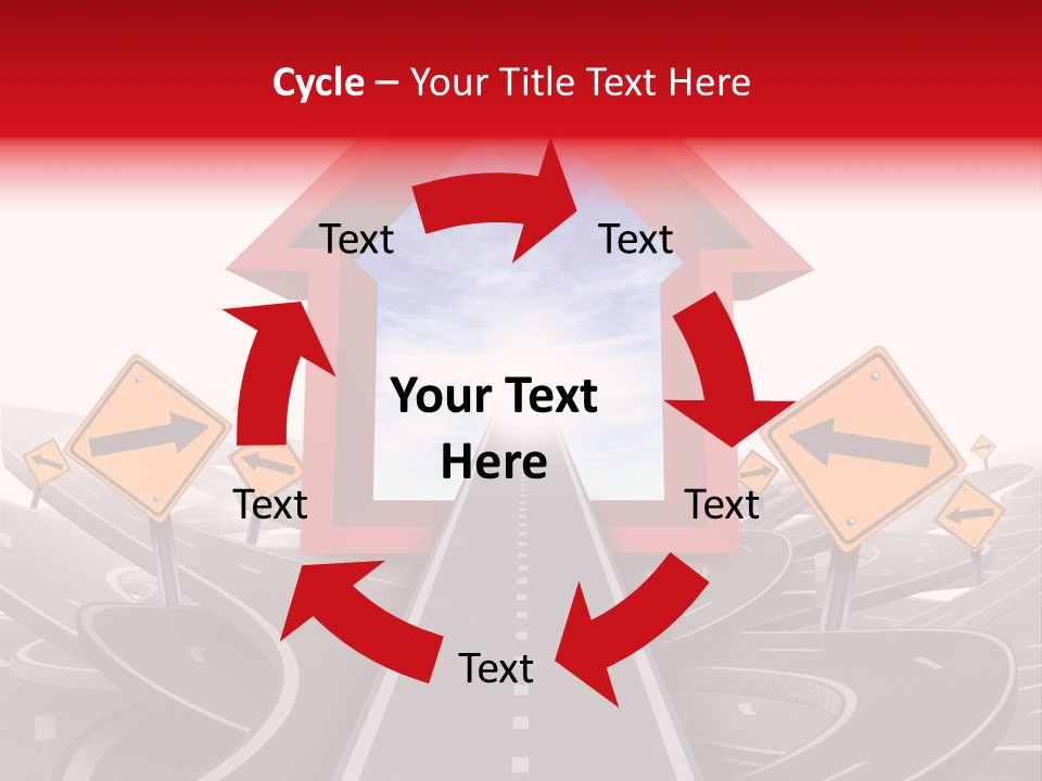 Services Help Goal PowerPoint Template