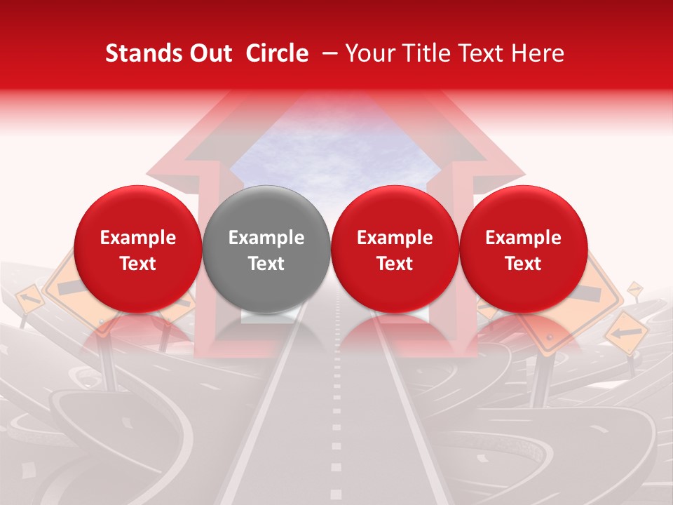 Services Help Goal PowerPoint Template