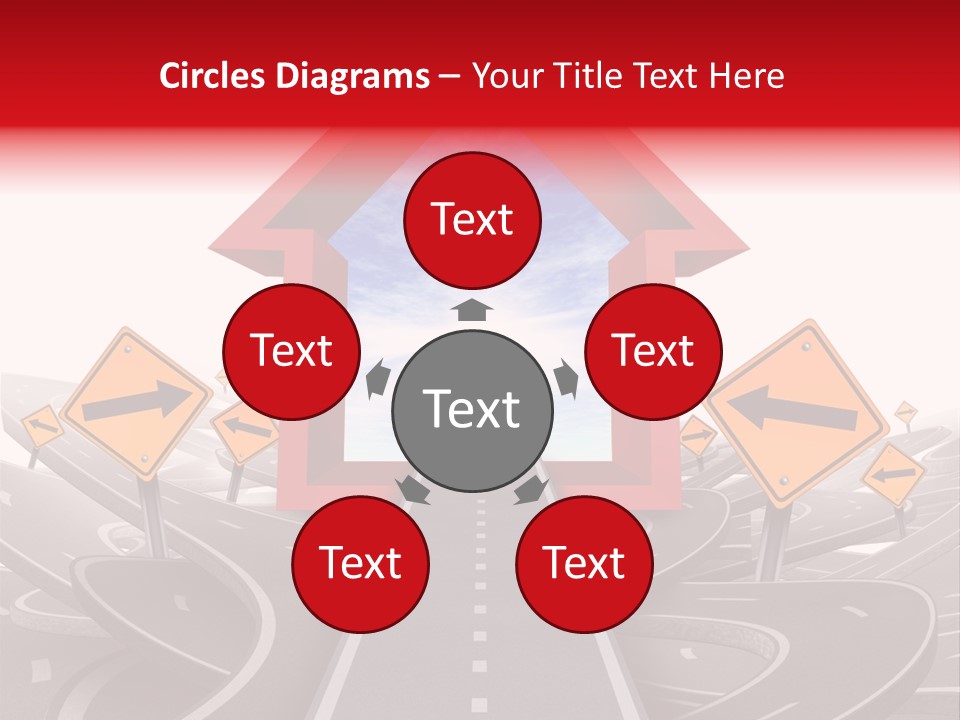 Services Help Goal PowerPoint Template