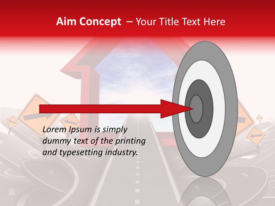 Services Help Goal PowerPoint Template