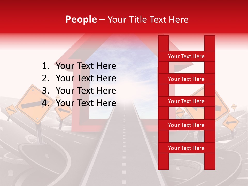 Services Help Goal PowerPoint Template