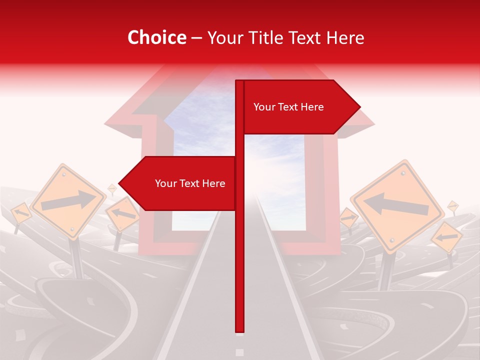 Services Help Goal PowerPoint Template