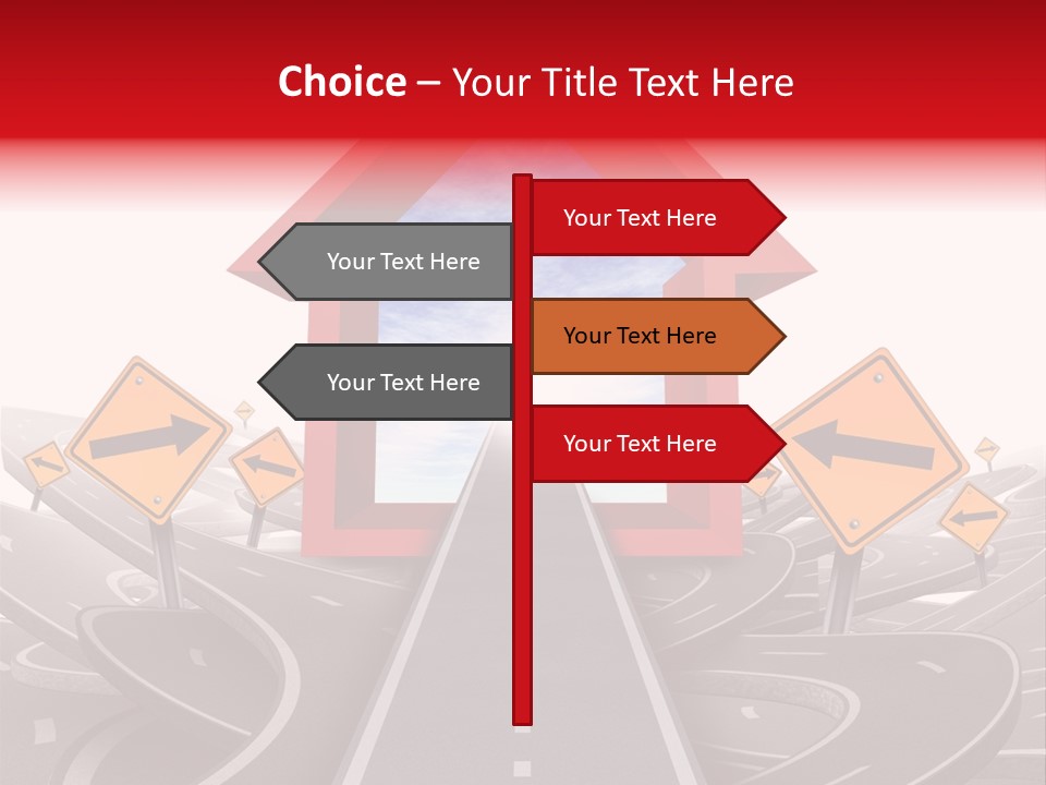 Services Help Goal PowerPoint Template