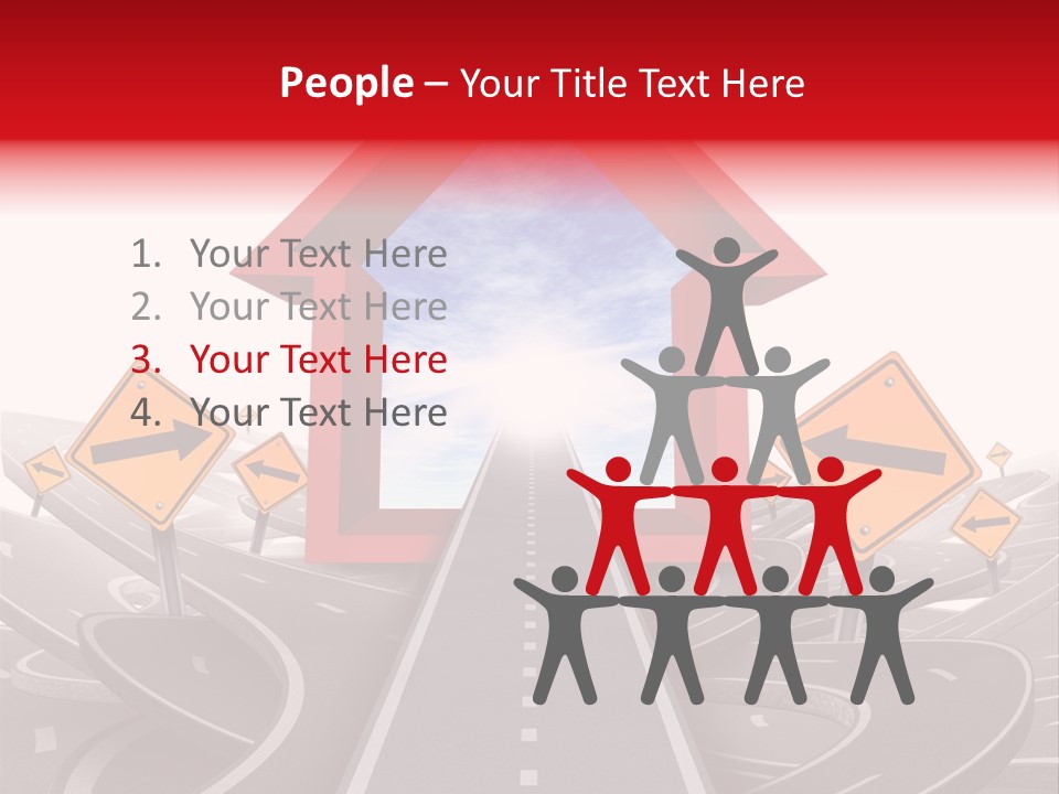 Services Help Goal PowerPoint Template