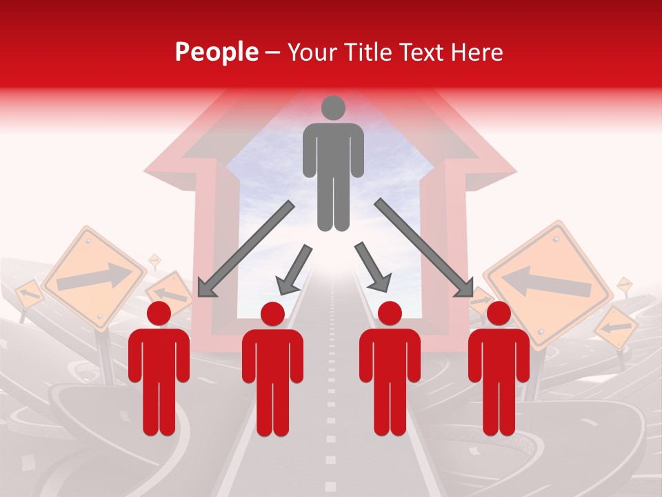 Services Help Goal PowerPoint Template