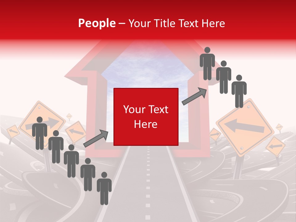 Services Help Goal PowerPoint Template