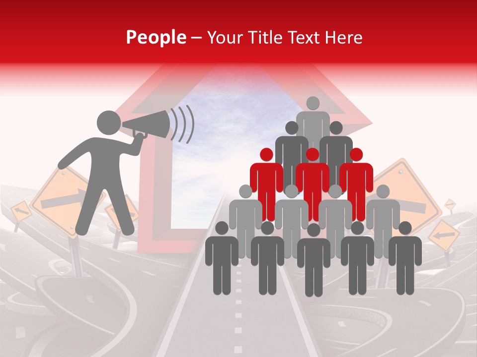 Services Help Goal PowerPoint Template