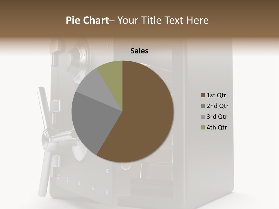 Vault Metal Objects PowerPoint Template