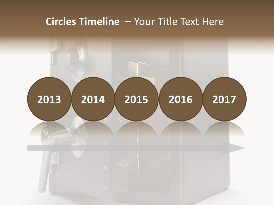 Vault Metal Objects PowerPoint Template