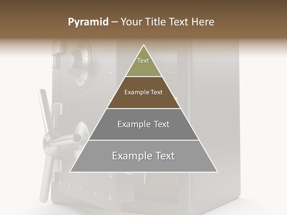 Vault Metal Objects PowerPoint Template
