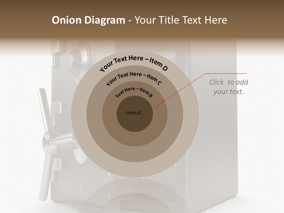 Vault Metal Objects PowerPoint Template