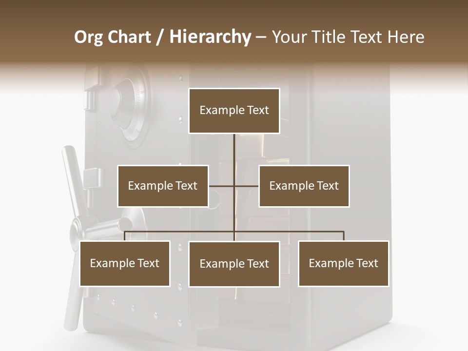 Vault Metal Objects PowerPoint Template