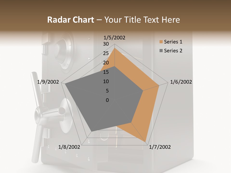 Vault Metal Objects PowerPoint Template